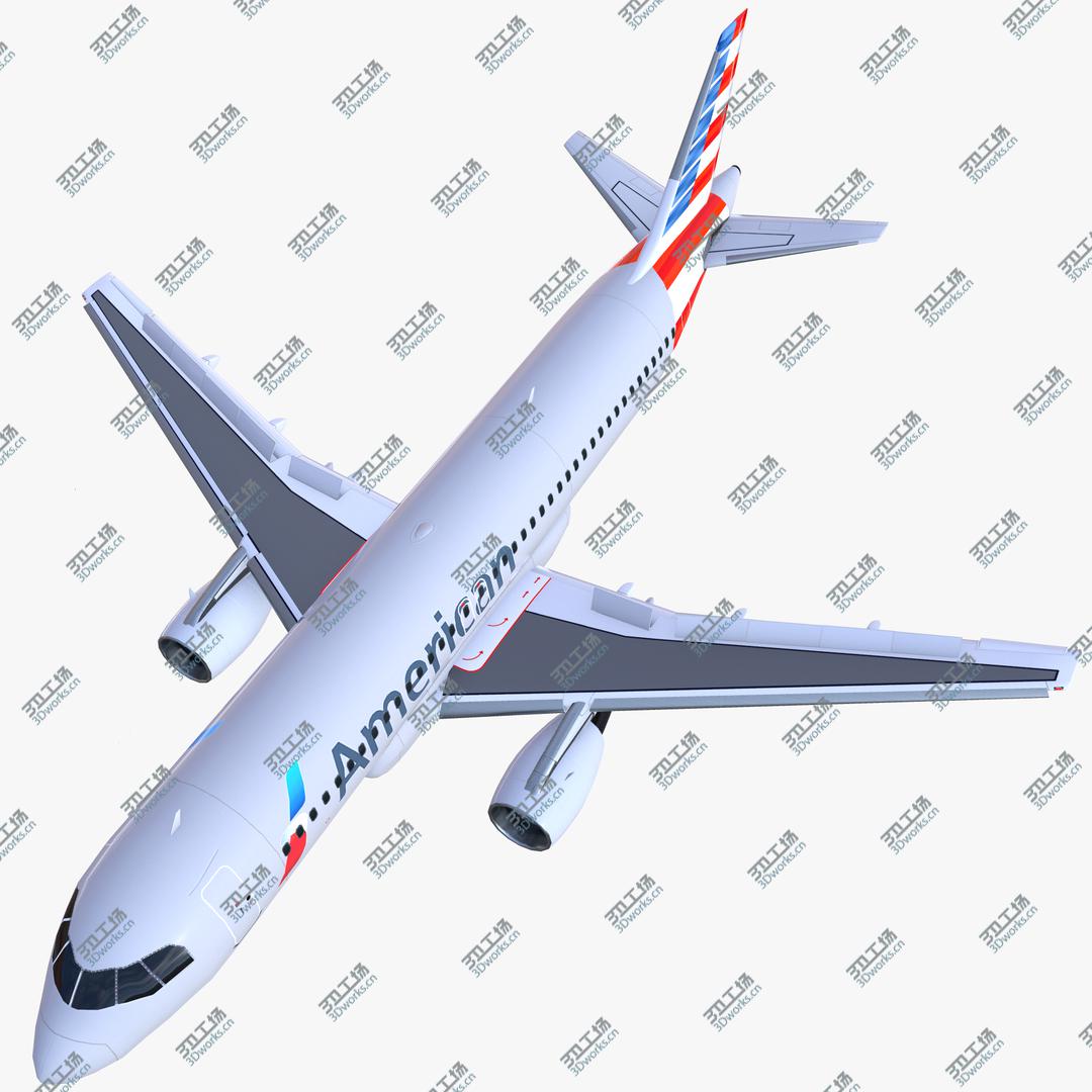 images/goods_img/2021040164/Airbus A320 Airplane American Airlines 3D model/2.jpg